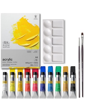 Set pintura acrílica Winsor & Newton Galería 14 piezas