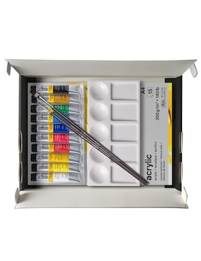 Set pintura acrílica Winsor & Newton Galería 14 piezas