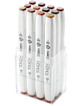 Marcadores base agua Shin Han 12 piezas
