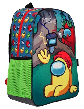 Set mochila escolar Among Us Keepack unisex