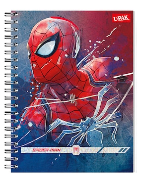 Cuaderno Upak Spider-Man cuadro chico