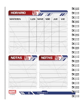 Cuaderno Upak Spider-Man cuadro chico