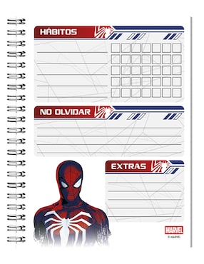 Cuaderno Upak Spider-Man cuadro chico