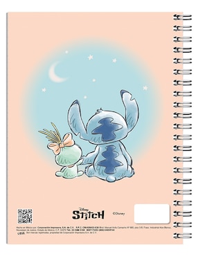 Cuaderno Upak Stich cuadro chico