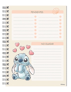 Cuaderno Upak Stich cuadro chico