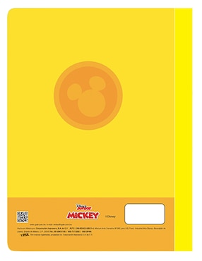 Cuaderno Upak Disney hoja blanca