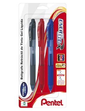 Set pluma de gel Pentel