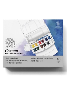 Set de pinturas Winsor & Newton Cotman 13 piezas