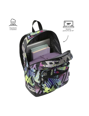 Mochila con portalaptop Totto Tocax unisex