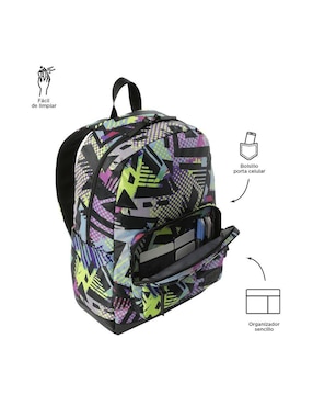 Mochila con portalaptop Totto Tocax unisex