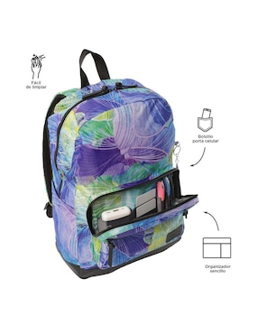 Mochila con portalaptop Totto Tocax unisex