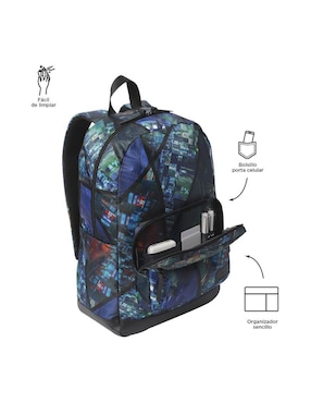 Mochila con portalaptop Totto Tocax unisex