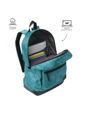 Mochila con portalaptop Totto Tocax unisex