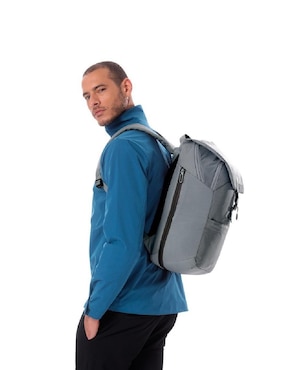 Mochila con portalaptop Totto Dual para hombre