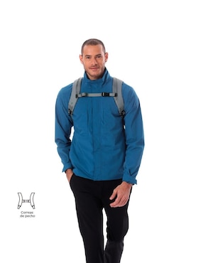 Mochila con portalaptop Totto Dual para hombre