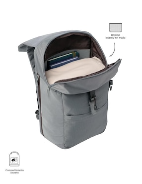 Mochila con portalaptop Totto Dual para hombre