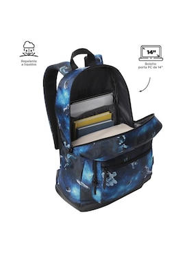 Mochila con portalaptop Totto Tocax unisex