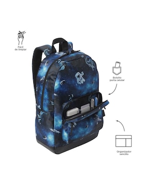 Mochila con portalaptop Totto Tocax unisex