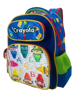 Mochila escolar American Bags Friends Crayolas infantil unisex