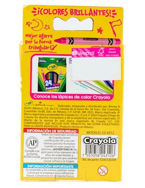 Crayones! Crayola 12 piezas