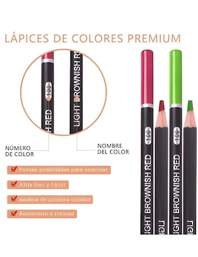 Set lápiz de color Xtellar XTLLAR936 2B 24 piezas