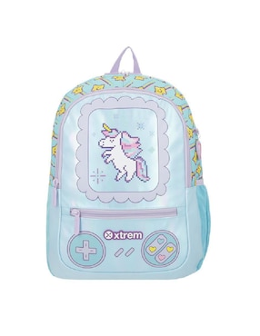 Mochila escolar unicornio Xtrem Logan 5xt unisex