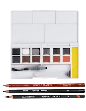 Set de pinturas Derwent Shade And Tone 15 piezas
