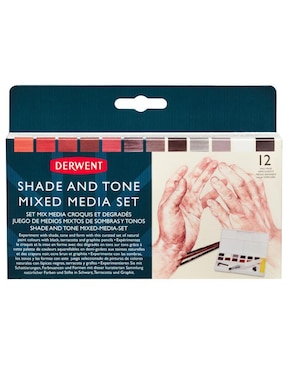 Set de pinturas Derwent Shade And Tone 15 piezas