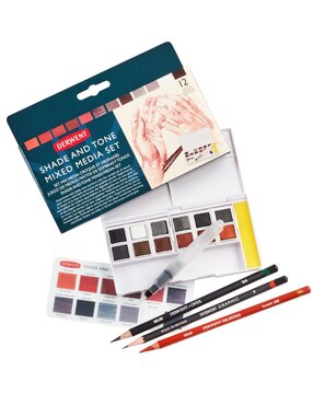 Set de pinturas Derwent Shade And Tone 15 piezas