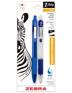 Set bolígrafo Zebra con 2 piezas