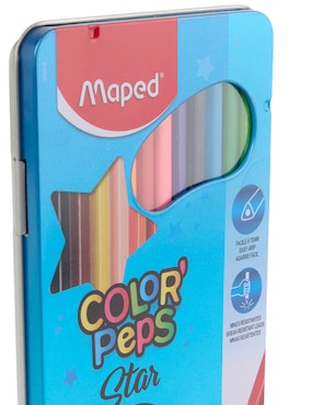 Lápices de colores Maped Colorpeps triangular HB 12 piezas