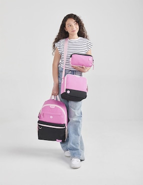 Set mochila escolar Happy Girl para niña