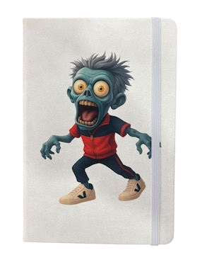 Libreta Macarena Brand Zombie a rayas