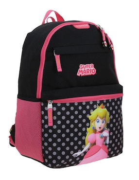 Mochila escolar Mario & Princesa Peach Chenson para niña