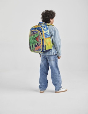 Mochila escolar Rex Chenson para niño