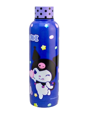 Termo Regalos Siglo XXI de acero inoxidable Kuromi con tapa rosca 500 ml