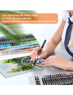 Set de plumones Xtellar 144 piezas