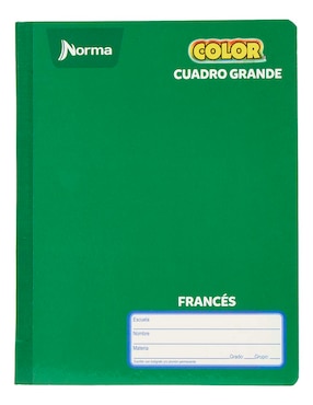 Cuaderno Norma cuadro grande