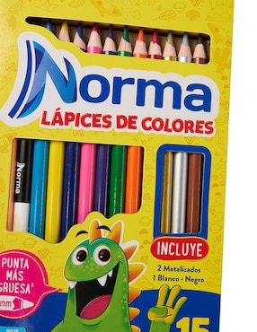 Lápiz de Color Norma 15 piezas