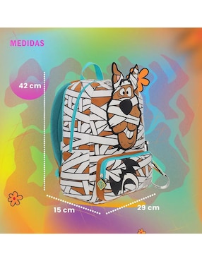 Mochila casual Scooby Doo Keepack impermeable unisex