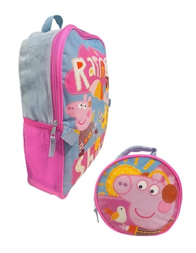 Set mochila escolar Peppa Pig Peppa Pig para niña