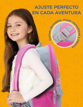 Set mochila escolar Peppa Pig Peppa Pig para niña