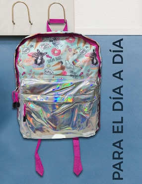 Mochila escolar Gato Unicornio Red Velvet para niña