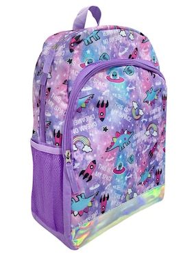 Mochila escolar Dino Crew Red Velvet para niña