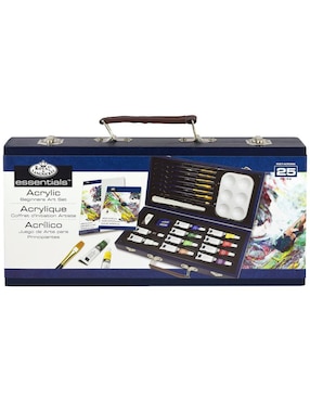 Set de pinturas acrílicas Royal & Langnickel Essentials 25 piezas