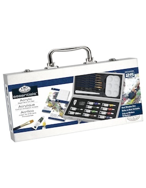 Set de pinturas acrílicas Royal & Langnickel Essentials 25 piezas