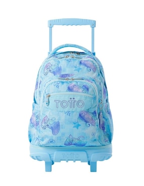 Mochila con portalaptop Totto Rue Bomper para niño