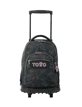 Mochila escolar Totto Rue Bomper para niña impermeable