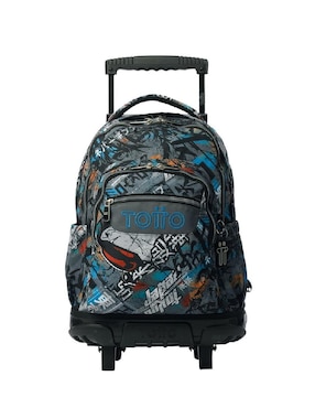 Mochila escolar Totto Rue Bomper para niño