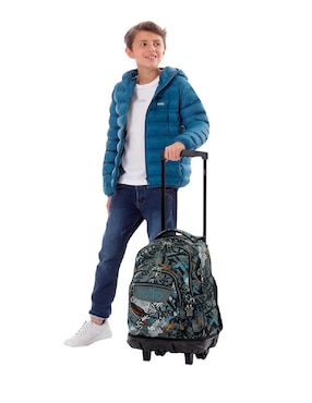 Mochila escolar Totto Rue Bomper para niño